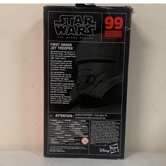 STAR WARS The Black Series 99 First Order Jet Trooper Toy 6" Action Figu… - Picture 2 of 6